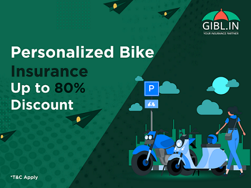 GIBL announces personalized bike insurance up to 80% discount