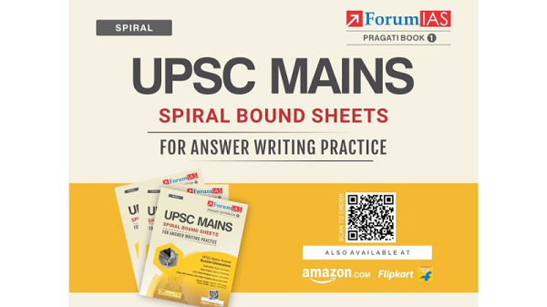 Elevate your UPSC Mains preparation with ForumIAS Pragati Books- practice with precision, perform with confidence